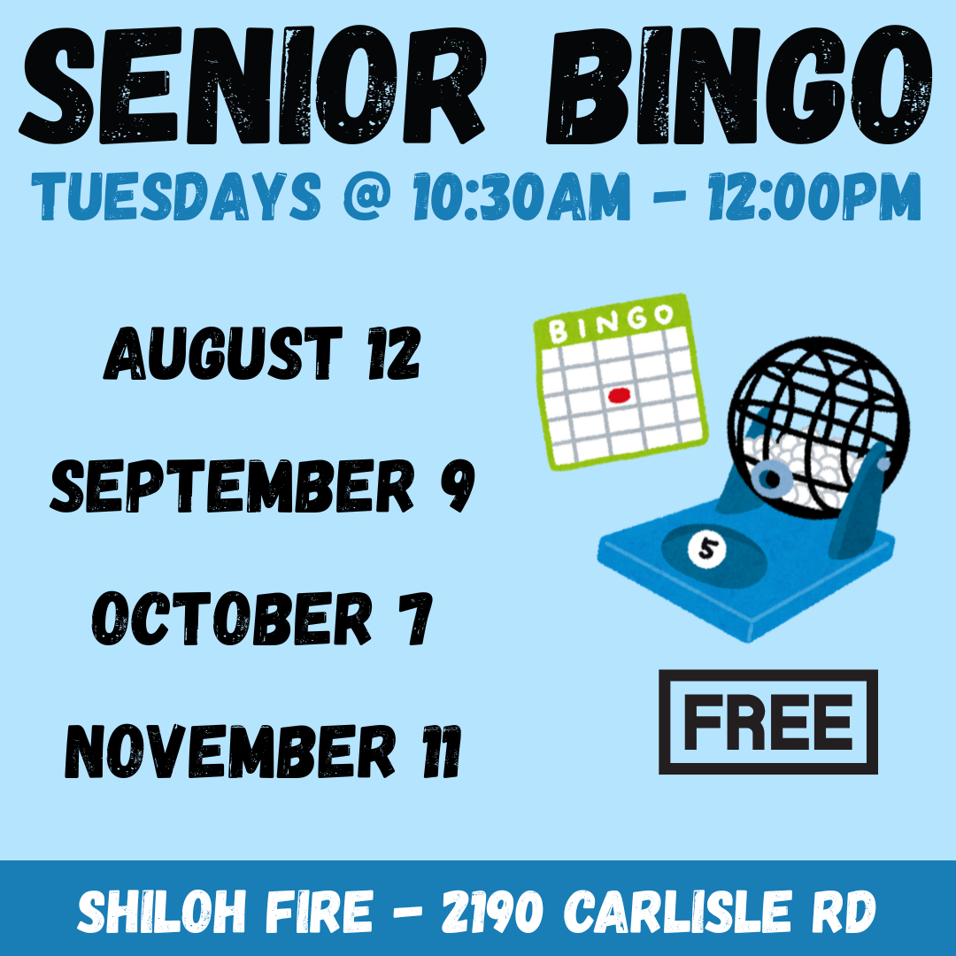 SENIOR BINGO