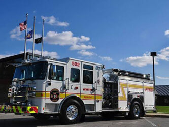 2019 Pierce Enforcer
 1250 gpm pump
 750 gallon booster tank