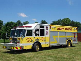 Unit: Rescue 505 2008 KME Heavy Duty Rescue
Equipped with Hurst Edraulic rescue tools
Equipped with Light Mast